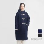 【セール価格】コメンスメント Commencement ダッフルコート ロング ウール 日本製 C-310 レディース