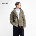 ショッピングダメージ エイチユニット H.UNIT M-51 ショートモッズ ダメージ加工 日本製 メンズ