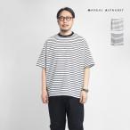 【セール価格】 マニュアルアルファベット MANUAL ALPHABET ボーダーワイドTシャツ 日本製 メンズ