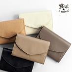 イルビゾンテ IL BISONTE フラップ コンパクト ウォレット 三つ折り財布 レザー メンズ レディース
