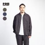 ショッピングカバーオール FOBファクトリー FOB FACTORY ヘンプ フレンチカバーオールシャツジャケット セットアップ対応 日本製 メンズ