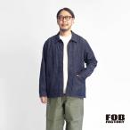 FOBファクトリー FOB FACTORY ジンバブエコットン デニムカバーオール セットアップ対応 日本製 メンズ
