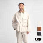 ショッピングmarc FOBファクトリー FOB FACTORY コットンダック ハンティングジャケット F2458 日本製 メンズ