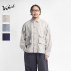 ウールリッチ WOOLRICH OUTDOOR LABEL アウトドア リネンキャンプカラーシャツ 麻100% メンズ