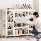  витрина воздухо-непроницаемый пыленепроницаемый проект фигурка дисплей шкаф прозрачный акрил большая вместимость дисплей кейс коллекция подставка 135×33×112cm