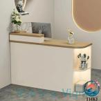 レジカウンター 組み立てレジ台 レジカウンターおしゃれ 受付カウンター 木製のレセプショ レジ係カウンタ バーカウンター 受付台 受付デスク 洋服店 理髪店