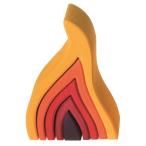 [ Element в машине дерево Fire большой ] деревянная игрушка развивающая игрушка 