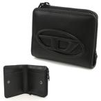 【並行輸入品】 ディーゼル DIESEL カードケース 小銭入れ X10124 ブラック レザー メンズ