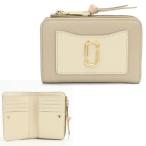 【並行輸入品】 MARC JACOBS マークジェイコブス 二つ折り財布 折り畳み 2F3SMP061S07 THE SLIM BIFOLD 二折財布 小銭入付き ベージュ KHAKI MULTI