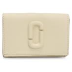 【並行輸入品】 MARC JACOBS マークジェイコブス 三つ折り財布 折り畳み 2S4SMP009S02 CLOUD WHITE ホワイト THE TRIFOLD WALLET 三折財布小銭入付き