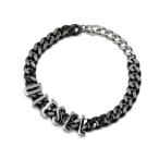 ショッピングdiesel ディーゼル DIESEL ブレスレット DX1486060 アクセサリー メンズ ガンメタル シルバー