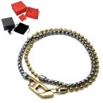 ショッピングdiesel 並行輸入品 DIESEL ディーゼル ブレスレット DX1570931 ゴールド シルバー アクセサリー メンズ