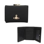 ヴィヴィアンウエストウッド Vivienne Westwood 三つ折り財布 折り畳み SMALL FRAME WALLET 5115002MW-L001N-N402 レディース ブラック