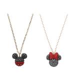 スワロフスキー ネックレス SWAROVSKI 5559176 5566693 ミッキーマウスモチーフ ミニーマウスモチーフ クリスタル ペンダント Minnie Mickey