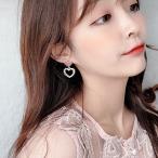 ピアス/イヤリング ドロップネクタリンハートピアスイヤリング A