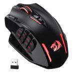 Redragon M913インパクトエリートワイヤレスゲーミングマウス、16000 DPI有線/無