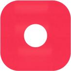 LP жакет LP запись 12 дюймовый для внутренний жакет бумажный обе дыра угол круг красный 100 шт. комплект /LP-006-RD