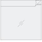 LP жакет прозрачный наклейка LP запись 12 дюймовый для OPP производства клей . пакет толщина .500 шт. комплект / LP-014