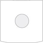  запись cтатическое электричество предотвращение внутри пакет беж Len pra teLP запись 12 дюймовый внутри пакет бумажный glasin имеется обе дыра 50 шт. комплект / maru ge Lee ta