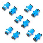 [LCYOUTH] трансляция SC-SC коннектор удлинение адаптер свет волокно кабель SC/UPC одиночный * мульти- режим двоякое применение 10 штук входит (SC-SC адаптер )