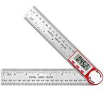 CAMWAY цифровой угломер цифровой угол искатель 0?360° 20cm/8 дюймовый нержавеющая сталь сталь угол искатель линейка большой . работа / строительство /me