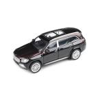 JADI Mercedes * maybach GLS черный обсидиан /ru. свет красный LHD 1/64 PA55304