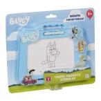 Bluey Travel 磁気スクリブラーパッド ペンとスタンプ3個付き 散らかりません