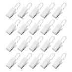 HappyHome занавески зажим занавески крюк 20 штук входит металлический мощный зажим занавески la инерция wa- занавески ( белый )