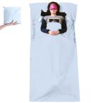 Azarxis внутренний простыня путешествие простыня спальный мешок внутренний спальный мешок конверт type одеяло хлопок легкий ощущение хороший compact отель спальное место в транспортном средстве ряд машина путешествие .