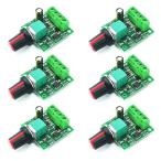 beyourchoi PWM コントローラ モーターコントローラー モータースピードコントローラー 6個 pwm DC1.8V/3V/5V/6V/12
