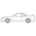 フジミ模型 1/24 湾岸ミッドナイトシリーズ No.4 日産 スカイライン GT-R (R33) RGO 湾岸-4