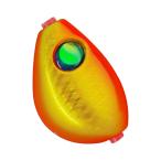 Allgu タングステン タイラバ ヘッド 鼠流TG(そりゅう) ラットヘッド 160g 3.オレキン(橙＆金) 高純度/高比重 鯛ラバ