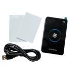 ICカードリーダー、RFID 13.56mHz ISO14443Aリーダー、NFCリーダー 13.56MHz USBインターフェース RFID ICカ