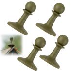 Ginhkok paul (pole) end блокировка колпак силикон. 4 листов входит изоляция . предотвращение 6mm. защита .. игла трос выпадение предотвращение уличный кемпинг инструмент ko