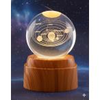Marumistone Crystal Ball украшение вращение интерьер Night свет космос интерьер ( солнце серия )