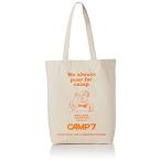 キャンプセブン トートバッグ CAMP7 PRINT TOTE オレンジプリント