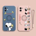 ショッピングスヌーピー スヌーピー スマホケース リング付き iPhone15ケース iPhone16アイフォンスケース iPhone14/13 iPhone12 携帯保護カバー XS XR iPhone11 耐衝撃 可愛い