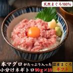 本マグロがたっぷり入ったネギトロ