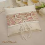 和風リングピロー【咲】刺繍入り