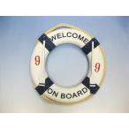 ショッピングうきわ うきわのウエルカム ON BOARD9　ウエルカムボード オール 浮き輪 海ディスプレイ　