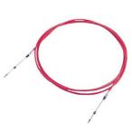MORSE　33Cコントロールケーブル(取付部インチネジ仕様)　レッド　　20ft※メーカー直送商品※受注生産・キャンセル不可 ※納期2週間【O】