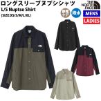 ザ・ノース・フェイス THE NORTH FACE L/S Nuptse Shirt ロングスリーブヌプシシャツ  春 秋 冬 登山 アウトドア 長袖 シャツ 撥水 NR11961 K N3 KT AP CC