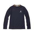 ルコック le coq sportif エコペットロングスリーブシャツ レディース 春 夏 ネイビー 紺 スポーツ フィットネス 長袖 Tシャツ QMWTJB30Z-NVY