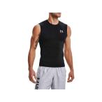  Under Armor UNDER ARMOUR нагрев механизм armor - компрессионный рукав отсутствует рубашка мужской черный чёрный внутренний без рукавов 1361522-001