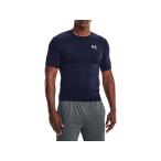  Under Armor UNDER ARMOUR нагрев механизм armor - Short рукав рубашка мужской темно-синий темно-синий спорт тренировка внутренний короткий рукав 1361518-410