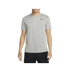ナイキ NIKE Dri-FIT フィットネス Tシャツ メンズ 春 夏 グレー 灰色 スポーツ トレーニング 半袖 Tシャツ DX0990-063