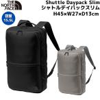 ショッピングノースフェイス リュック ザ・ノース・フェイス THE NORTH FACE Shuttle Daypack Slim シャトルデイパックスリム 15.5L ユニセックス 1050D ブラック 黒 グレー NM82330 K SP