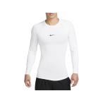  Nike NIKE Pro Dri-FIT тугой длинный рукав фитнес верх мужской белый спорт тренировка внутренний длинный рукав FB7920-100