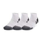  Under Armor UNDER ARMOUR Performance Tec low cut носки 3 пар комплект белый спорт носки носки 1379504-100