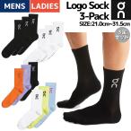 オン On Logo Sock 3-Pack ロゴソックス 3パック メンズ レディース ユニセックス 靴下 ソックス 3足組 カジュアル デイリーユース タウンユース ビジネス